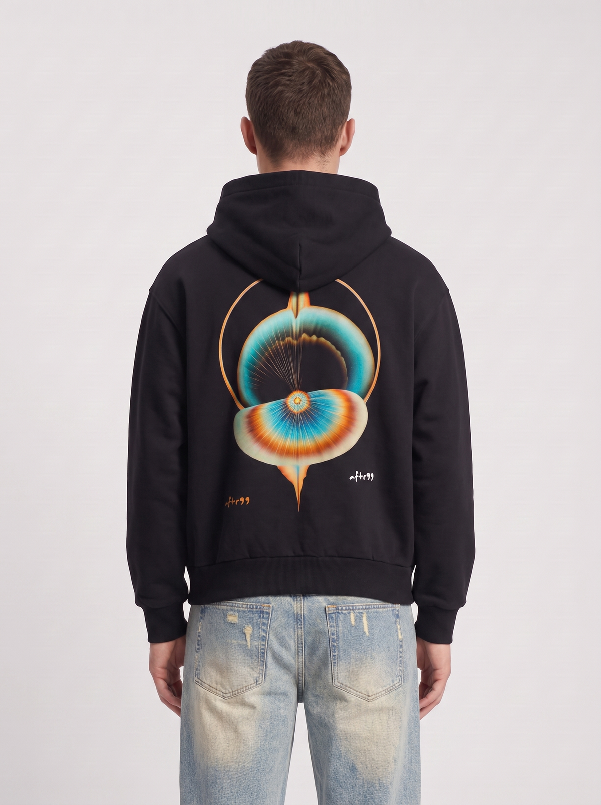 aftr99 Dimension Heavyweight Hoodie in Black