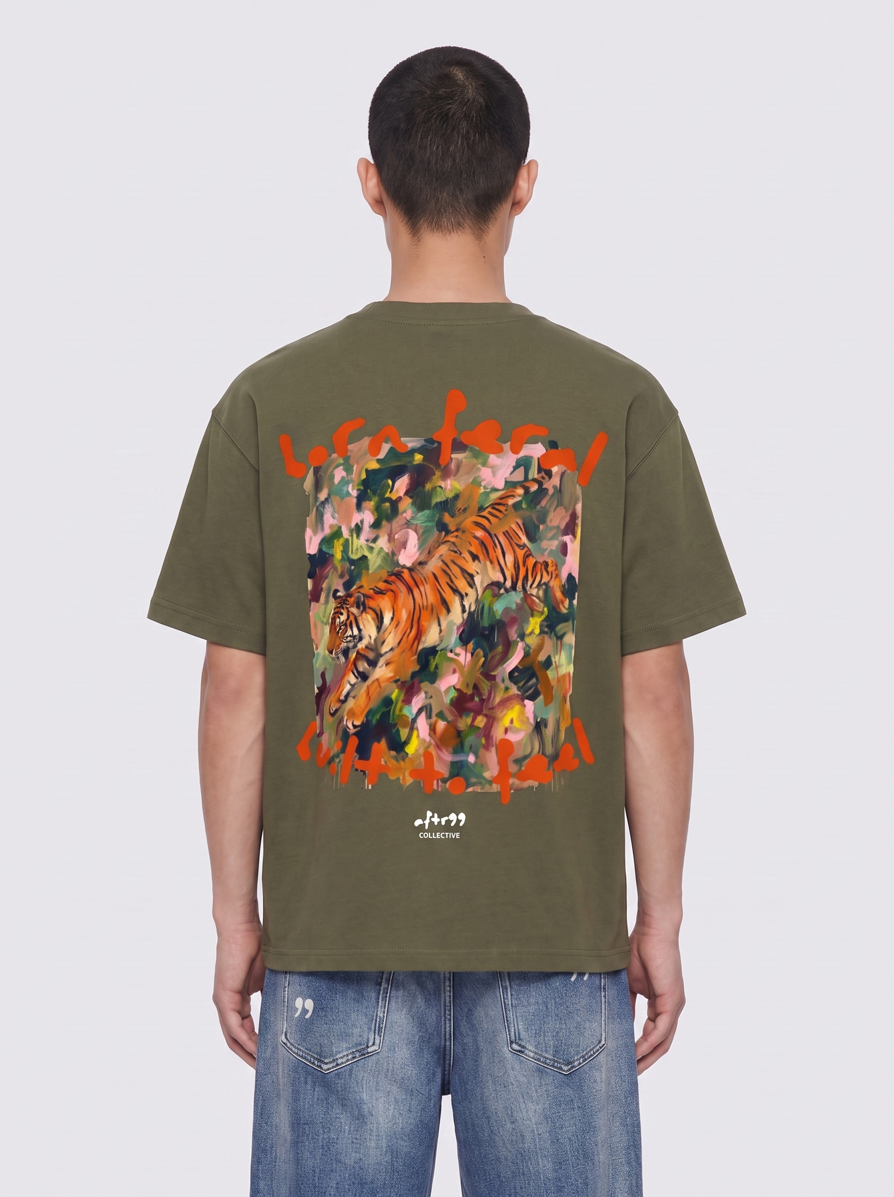 Born Feral Oversized T-Shirt