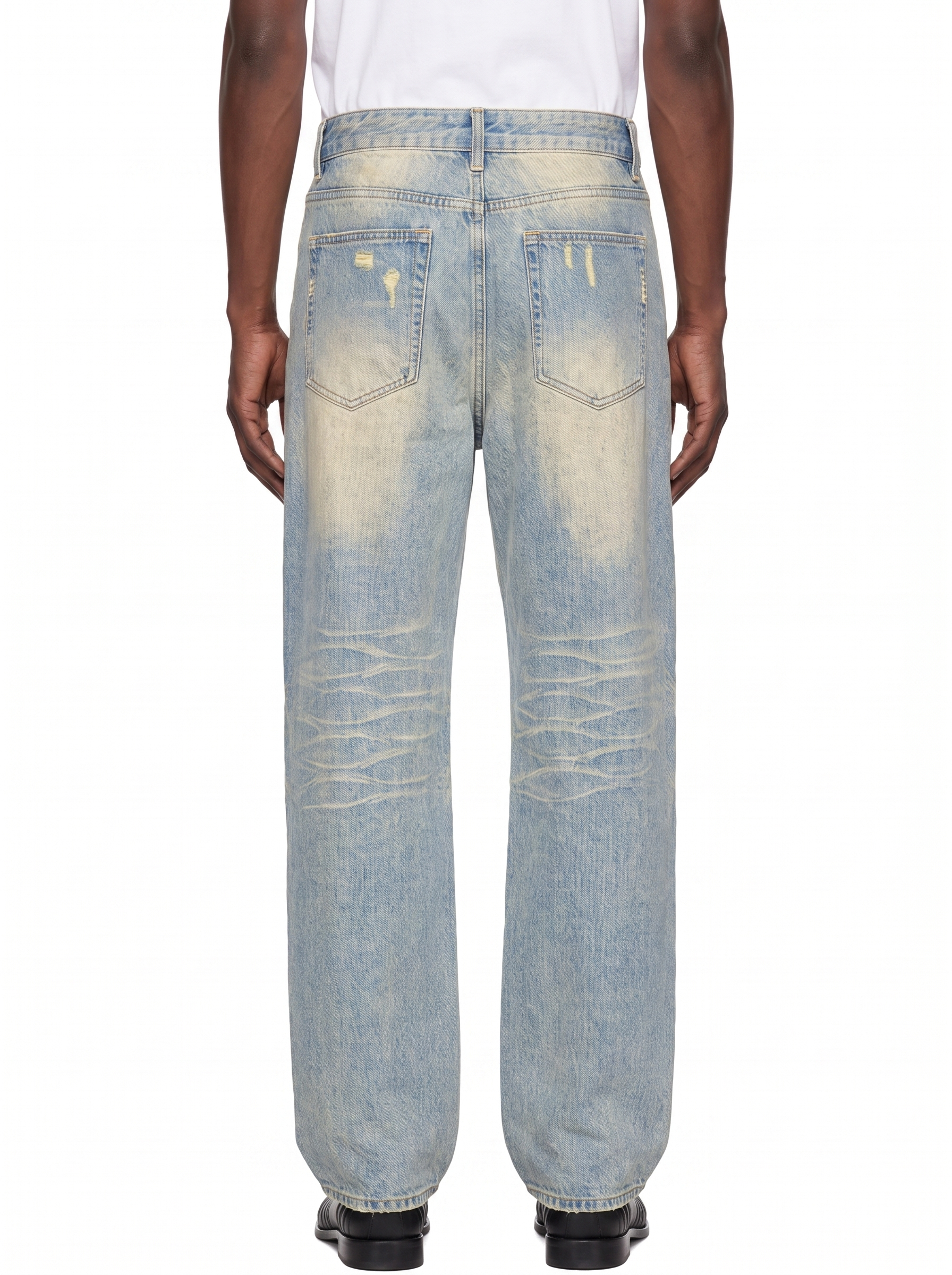Sun Fade Wide Leg Jeans