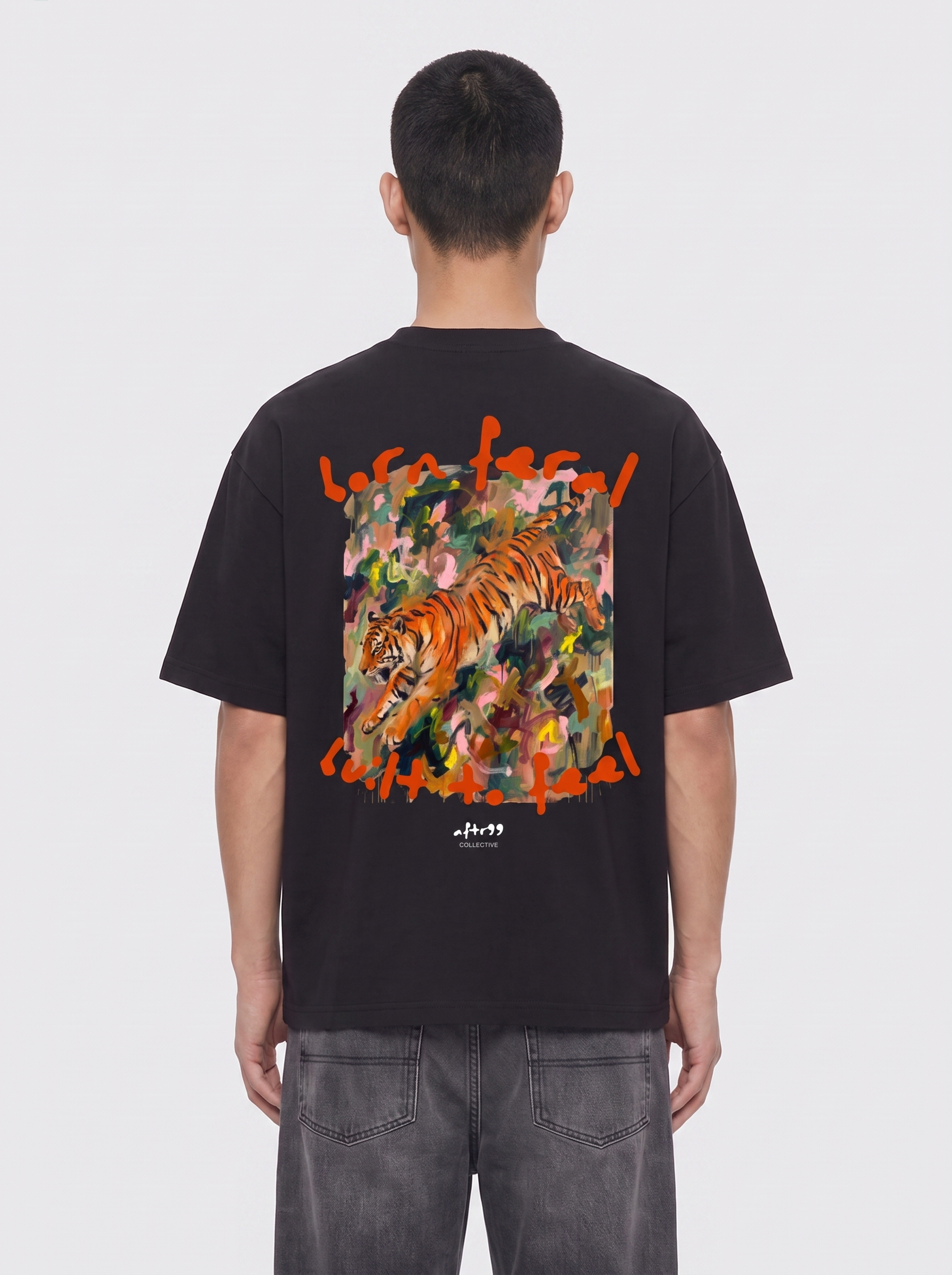 Born Feral Oversized T-Shirt